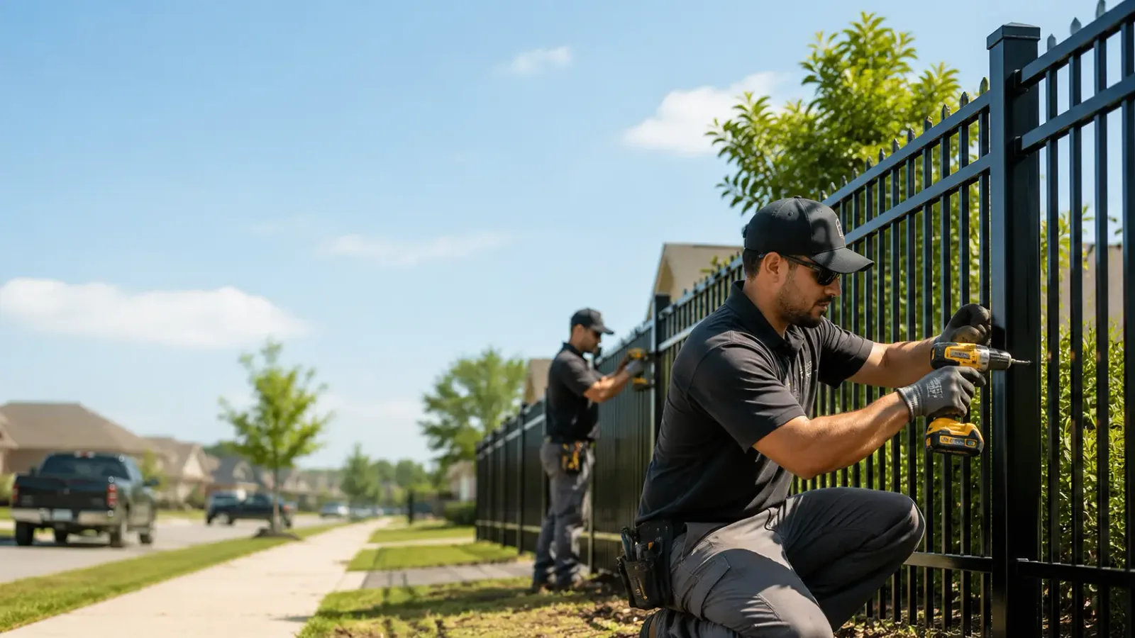Metal Fence Installation in Palmer, IL